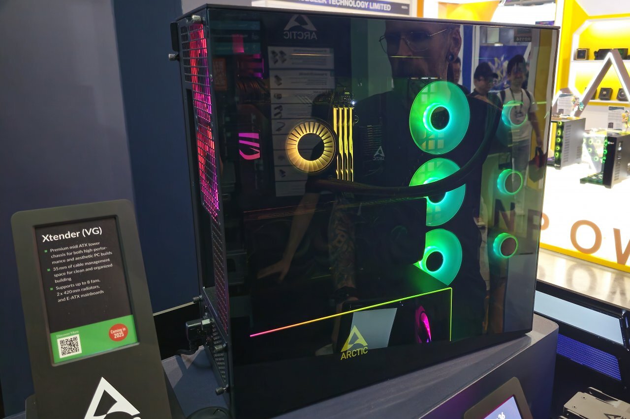 [26/05/2025] Arctic stellt neues PC-Gehäuse und Kühler vor: Xtender (VG) und mehr auf der Computex (12)