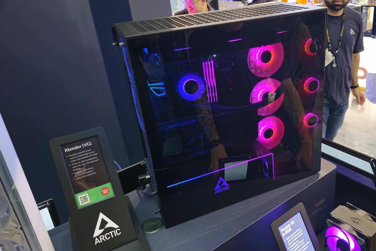 [26/05/2025] Arctic stellt neues PC-Gehäuse und Kühler vor: Xtender (VG) und mehr auf der Computex (13)