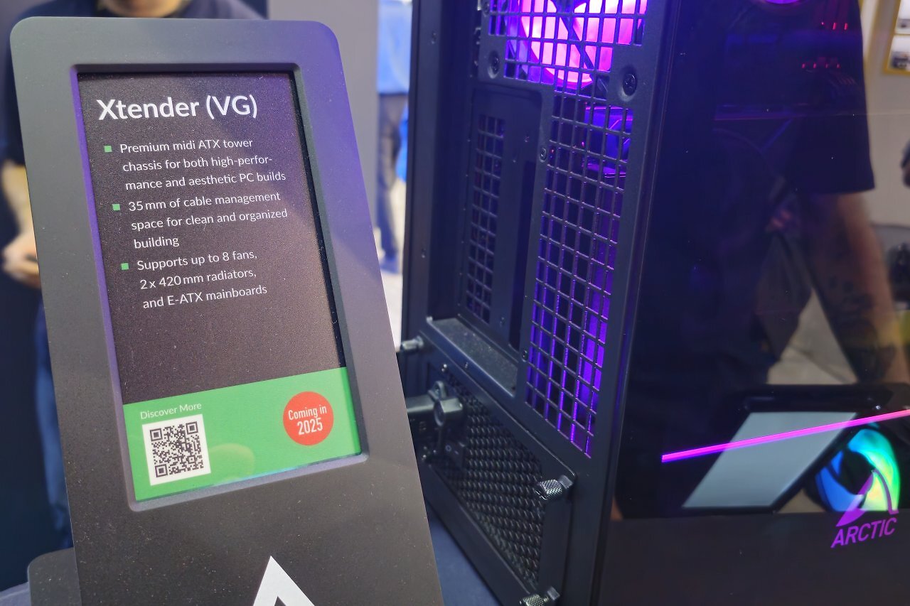 [26/05/2025] Arctic stellt neues PC-Gehäuse und Kühler vor: Xtender (VG) und mehr auf der Computex (14)