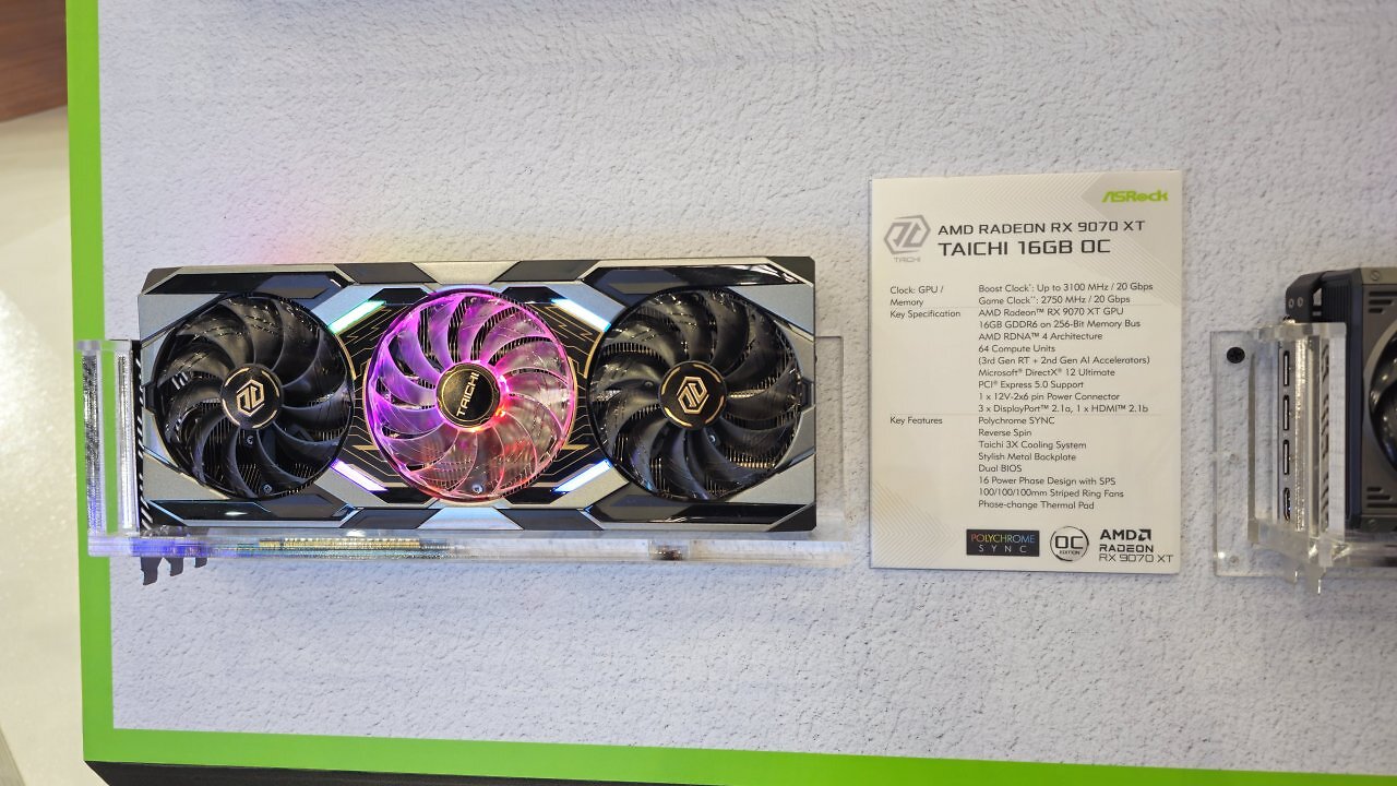 [26/05/2025] Asrock Radeon RX 9070 XT Taichi OC