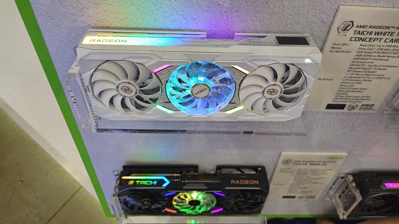 [26/05/2025] Asrock Radeon RX 9070 XT Taichi Concept