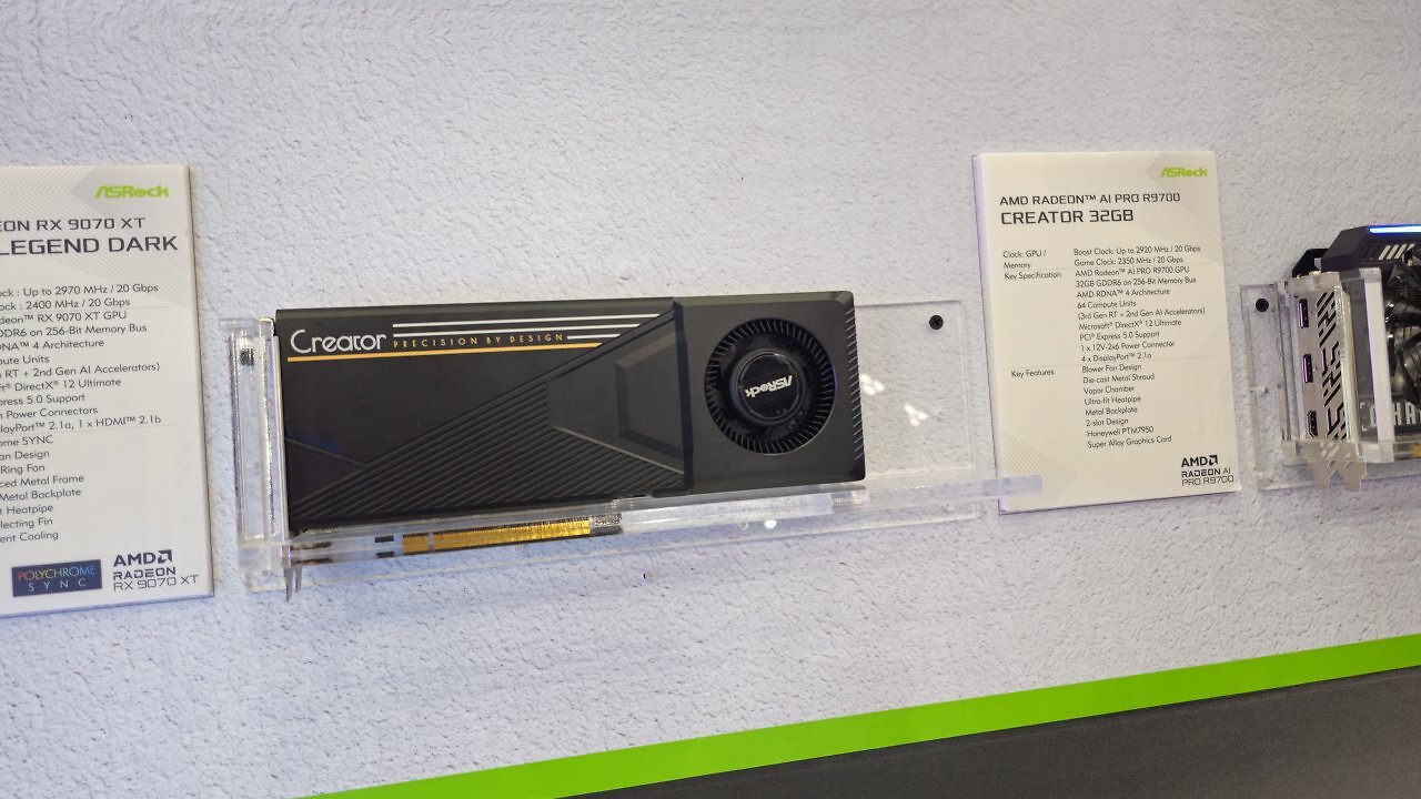 [30/05/2025] Asrock Radeon AI Pro R9700 Creator