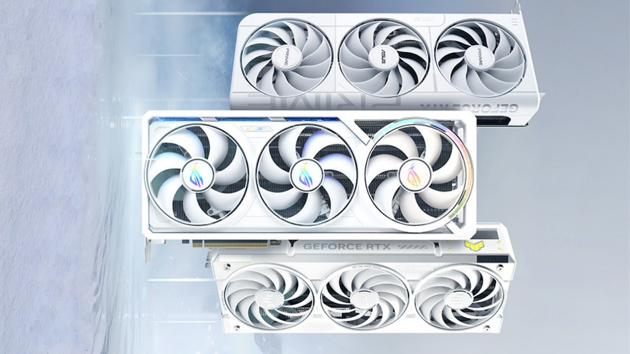[13/05/2025] Asus kündigt weiße Varianten zu den ROG Astral, TUF Gaming und Prime genannten Custom-Modellen an.