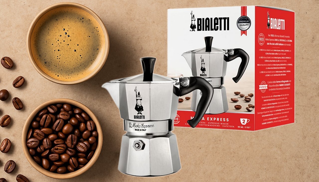 [27/05/2025] Bialetti Moka Express Espressokocher im Angebot: 40 % Rabatt auf italienischen Klassiker