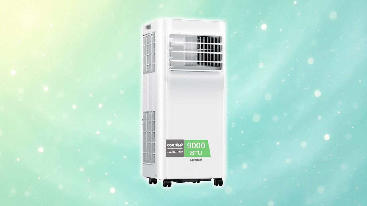 [22/05/2025] Comfee Mobiles Klimagerät Breezy Cool Pro 2.6,9000 BTU 2,6kW, Kühlen&Ventilieren&Entfeuchten,APP-Steuerung,Raumgröße bis 88m³(33㎡),Mobile Klimaanlage mit Abluftschlauch [Energieklasse A] [Energieklasse A] Amazon Angebot