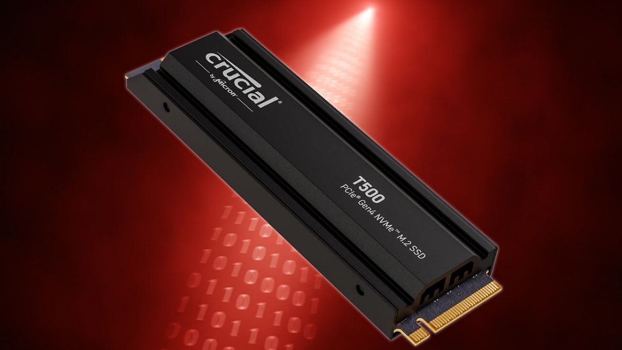 [07/05/2025] Crucial T500 mit Heatsink SSD im Bestpreis-Angebot.
