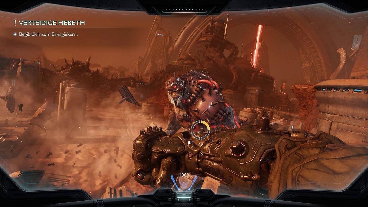 [06/05/2025] Mecha-Slayer vs Hellzilla: In The Dark Ages schlüpfen Sie nicht nur in den schweren Panzer des Doom-Guys, sondern dieser obendrein in turmhohe Mechs, um ebenfalls gewaltige Dämonen zu vermöbeln. Dank neuer, dynamischer Beleuchtung sowie umfangreicher Zerstörung geht dabei nahezu die gesamte Umgebung zu Bruch.