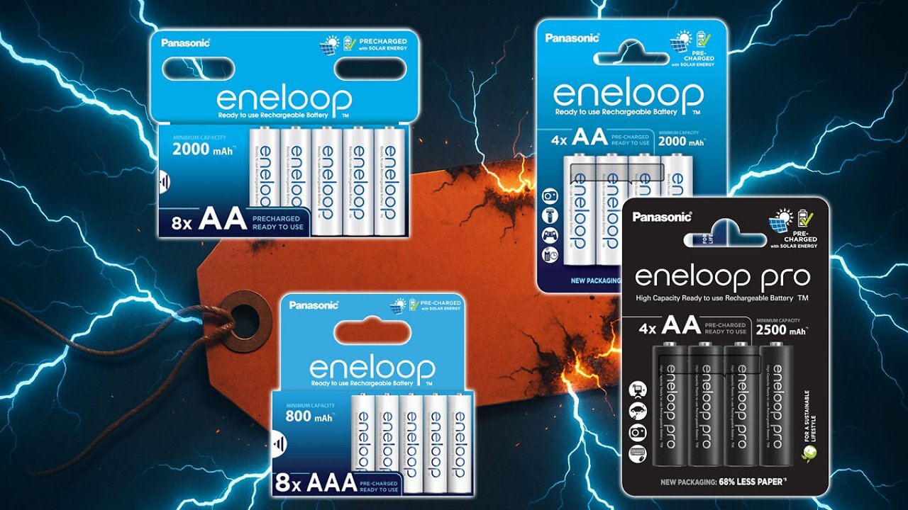 [22/05/2025] Japans Sieg und Amazons Preisfall: Eneloop Akkus in AA und AAA befristet im Angebot (1)
