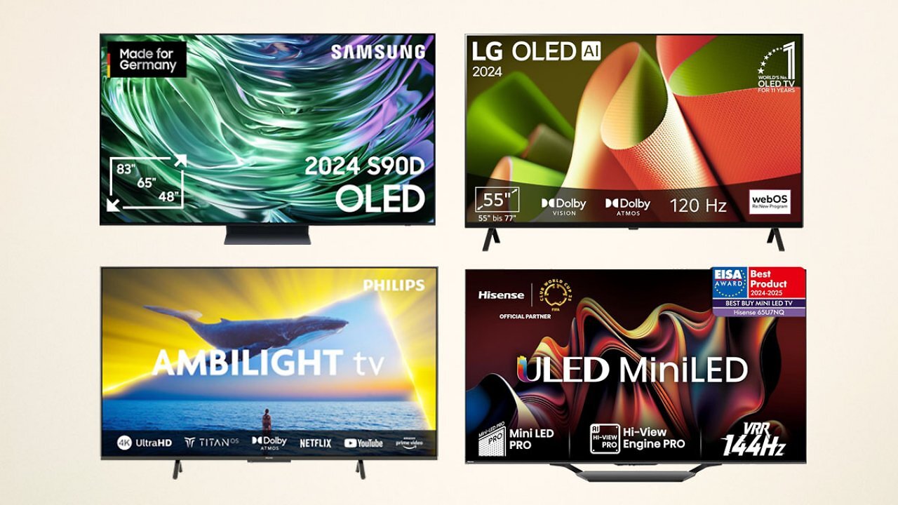 Alles muss raus: Fernseher aus 2023/2024 bei Amazon jetzt extragünstig - ab 188€