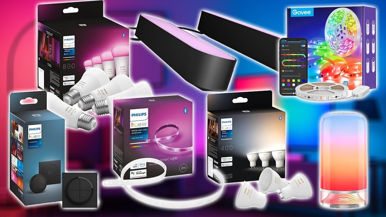 [07/05/2025] Amazon haut Philips Hue raus und schenkt 30 % Rabatt obendrauf - Stehlampe, Lightstrip, Kamera