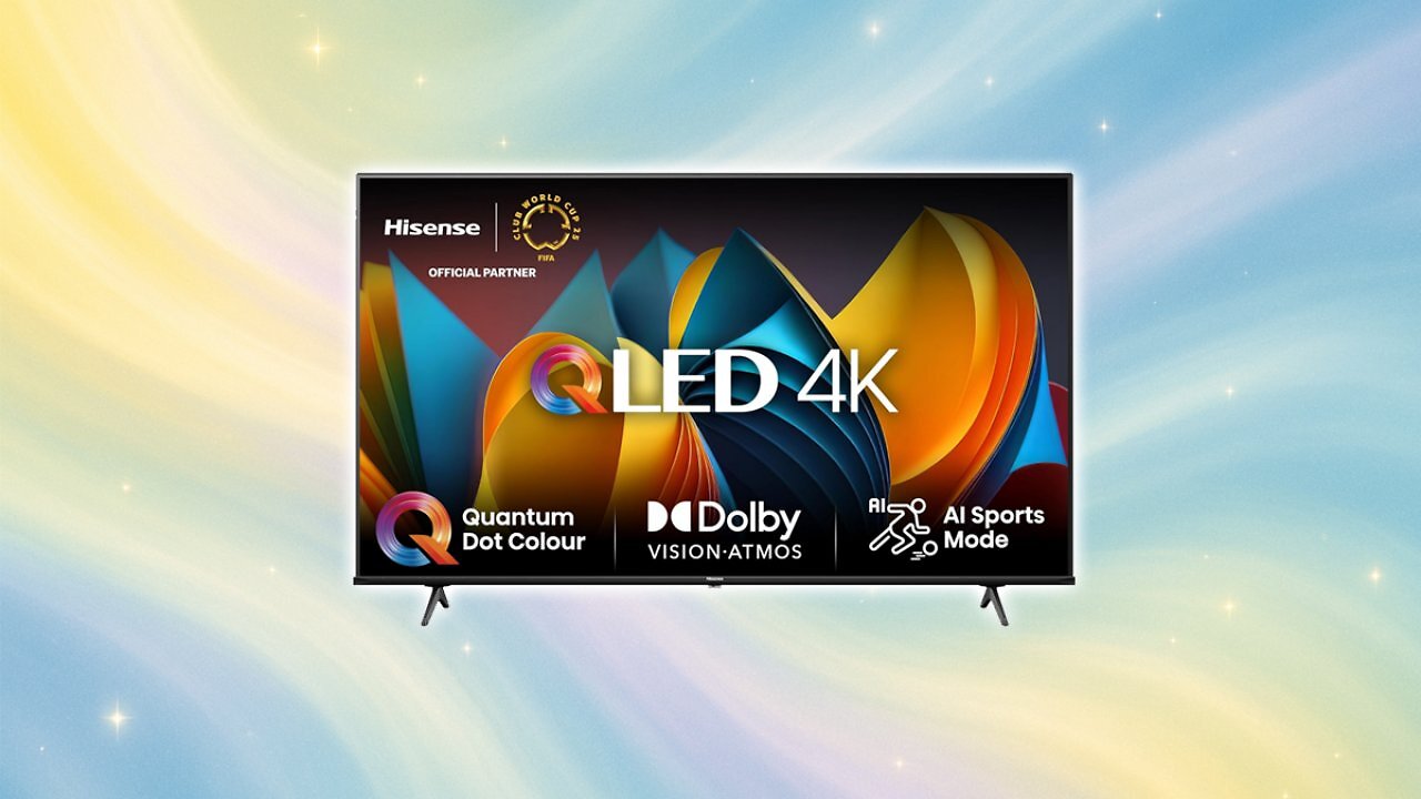 [16/05/2025] Hisense 65E7NQ 164 cm (65 Zoll) Fernseher, 4K UHD, QLED, HDR10, HDR10+ decoding, HLG, Dolby Vision Atmos, 60Hz Panel, Smooth Motion, Bluetooth, Alexa Built-in, VIDAA Voice, Schwarz [2024] [Energieklasse E] Amazon Angebot