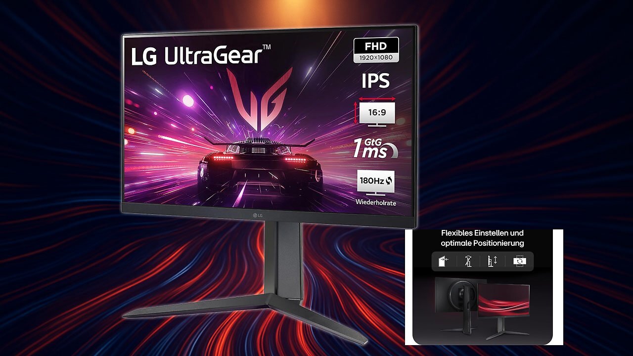 [14/05/2025] LG Ultragear 24GS65F-B zum Tiefstpreis unter 100 Euro.