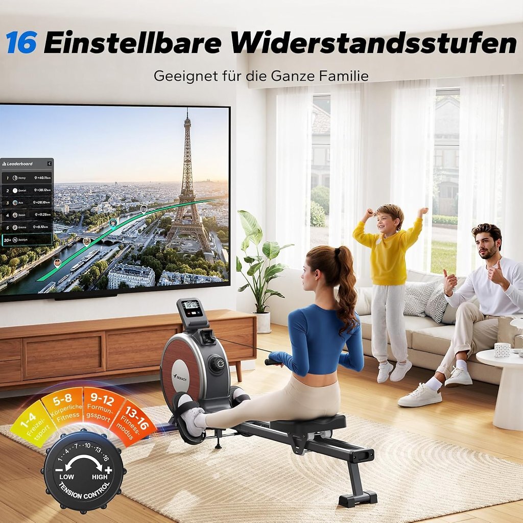 Meistverkauftes Rudergerät bei Amazon jetzt zum halben Preis - effektives Training für Zuhause