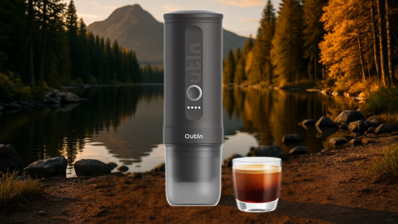 [05/05/2025] Sieht aus wie 'ne Trinkflasche - brüht aber Espresso: Die OutIn Nano macht Kaffee mobil