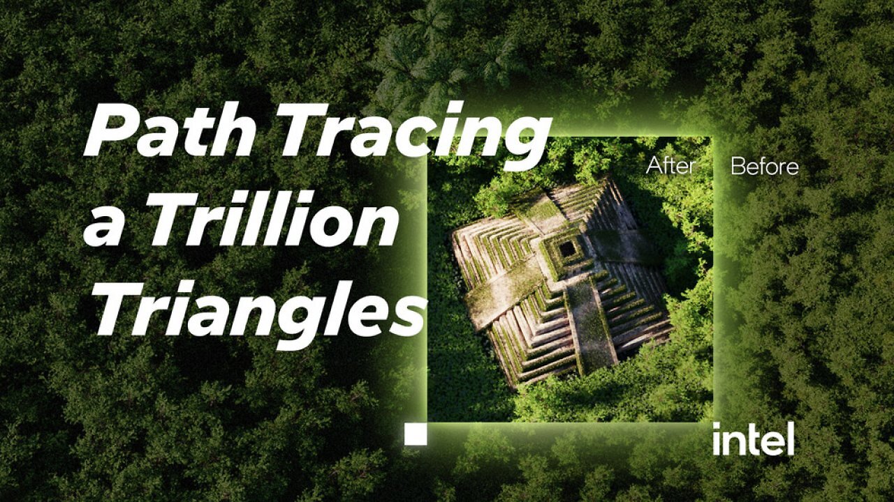 [09/05/2025] Pathtracing mit einer Billion Dreiecke: Intel zeigt Dschungel-Techdemo auf Arc B580 (1)