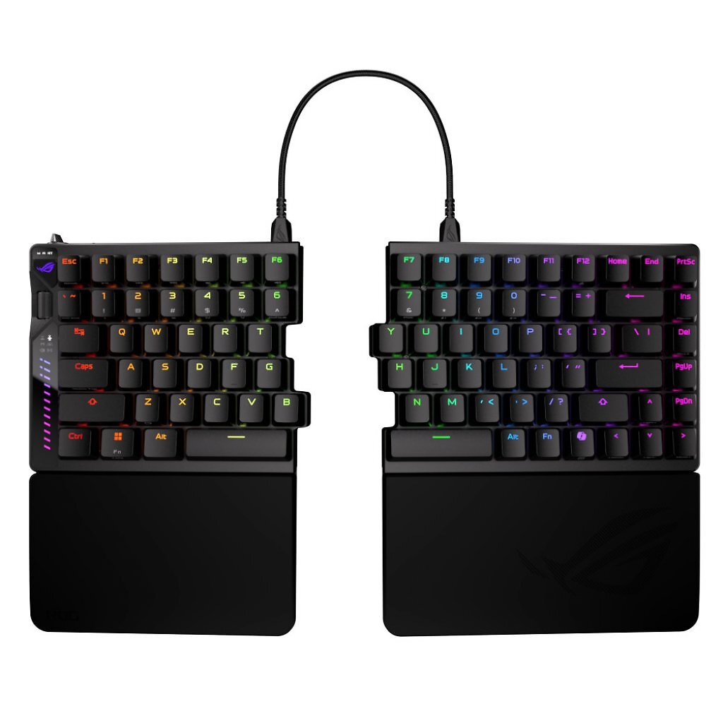 [19/05/2025] Asus ROG Falcata: Neue Gaming-Tastatur lässt sich in zwei Hälften teilen (3)