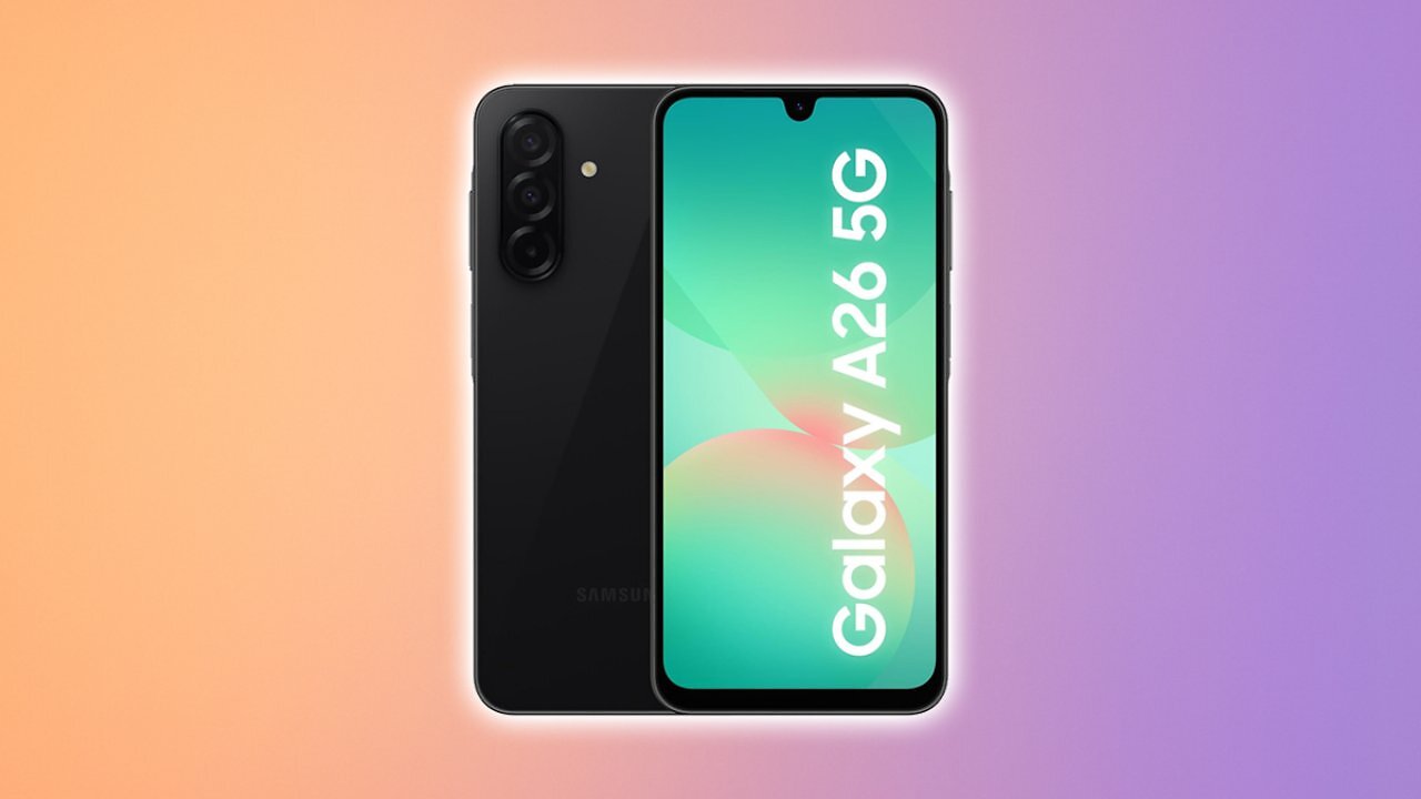 [23/05/2025] Samsung Galaxy A26 5G AI Smartphone ohne Vertrag, Simlockfreies AI Handy mit Android, 6 GB RAM, 128 GB Speicher, 50-MP-Kamera, Black, 2,5 Jahre Herstellergarantie [Exklusiv auf Amazon] Amazon Angebot