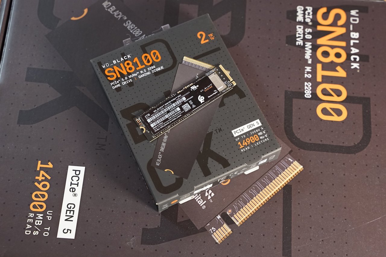 [13/05/2025] Sandisks schnellste SSD im Test: Was leistet die neue WD Black SN8100 mit PCIe 5.0?&nbsp;