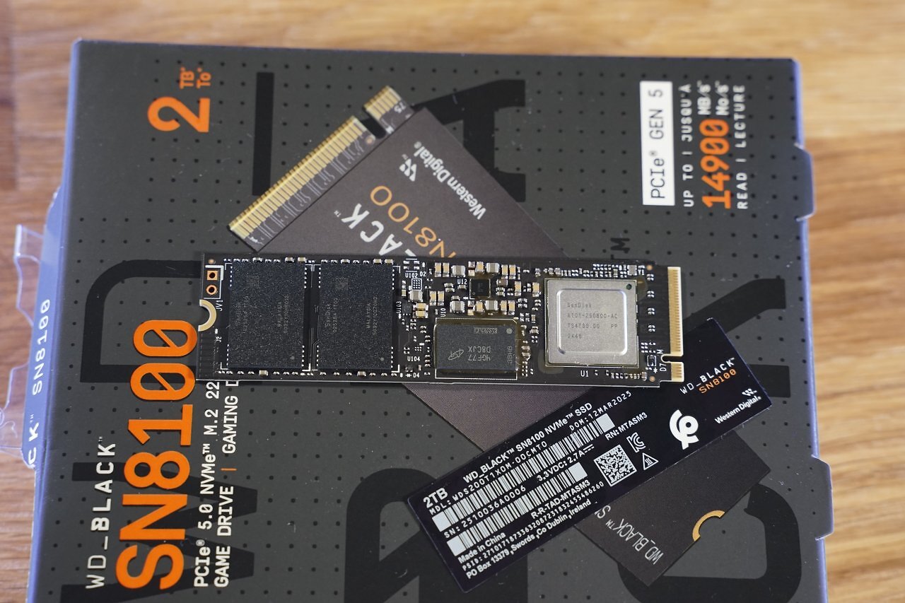 [13/05/2025] Sandisks schnellste SSD im Test: Was leistet die neue WD Black SN8100 mit PCIe 5.0?