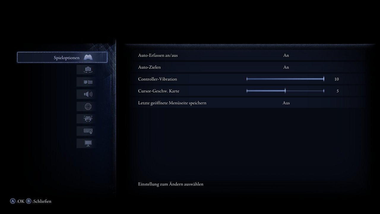 Spieloptionen Elden Ring Nightreign 4 Web