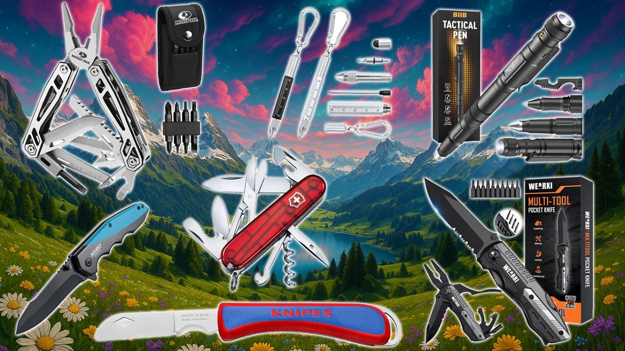 [20/05/2025] Ab 6 € einpacken: Vor Vatertag singt Amazon ein Lied von Taschenmessern, Multitools & Stiften