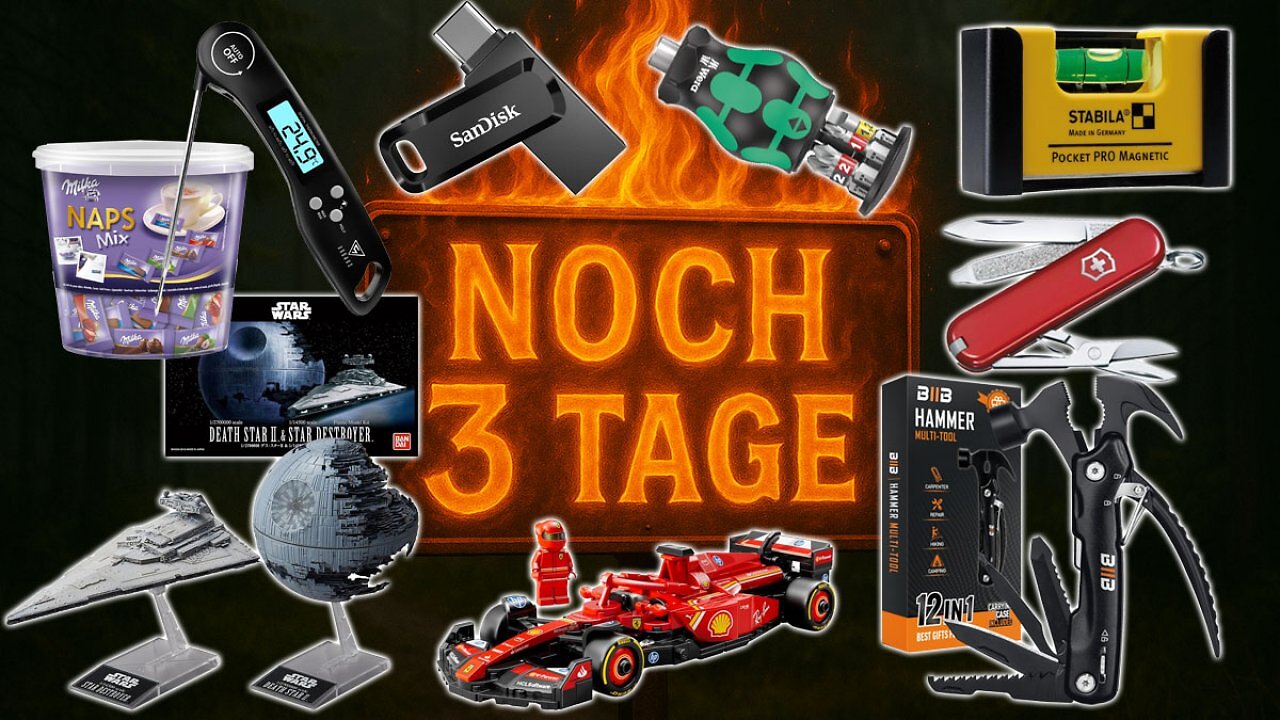 [26/05/2025] Vatertagsgeschenke bis 20 € nicht verpassen: Taschenmesser, Star Wars, USB-Sticks, Werkzeug, Lego, Süßes uvm. (1)