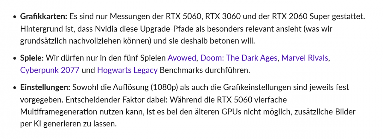 [18/05/2025] Nvidias Vorgaben