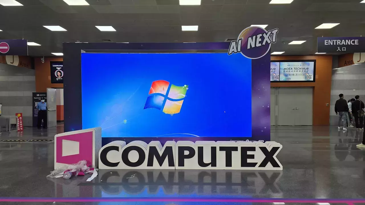 [19/05/2025] Windows 7 auf der Computex 2025
