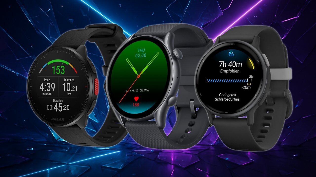 [07/05/2025] Amazfit, Polar und Garmin im Preissturz: Sport-Smartwatches mit GPS und Pulsmessung bis zu 44 % günstiger