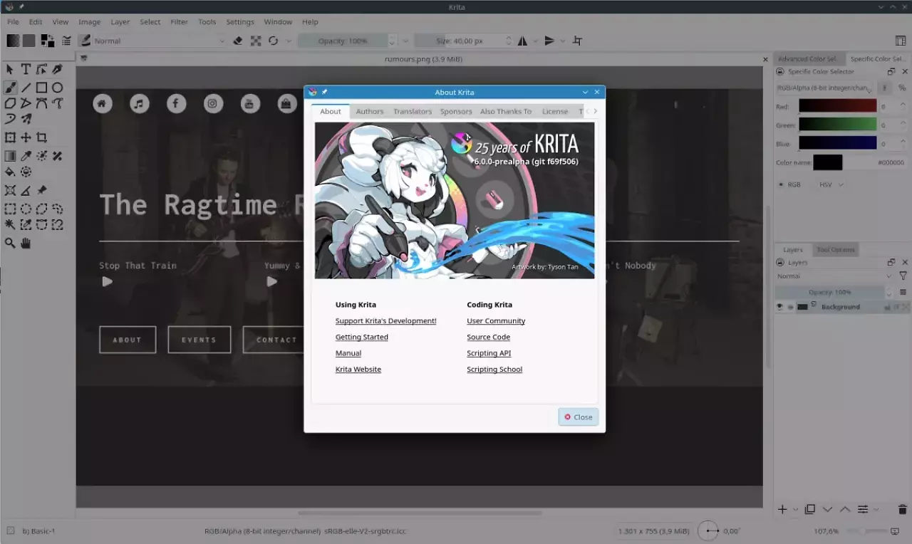 [28/05/2025] Krita 6.0