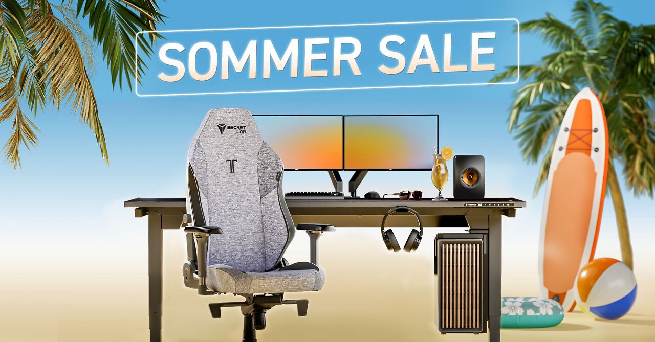 [25/06/2025] Secretlab Sommer-Sale: bis zu 200 € auf Gaming-Stühle und -Tische (1)
