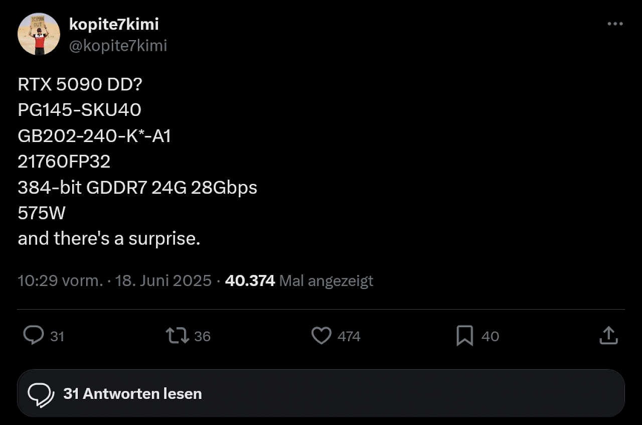 [24/06/2025] 5090DD