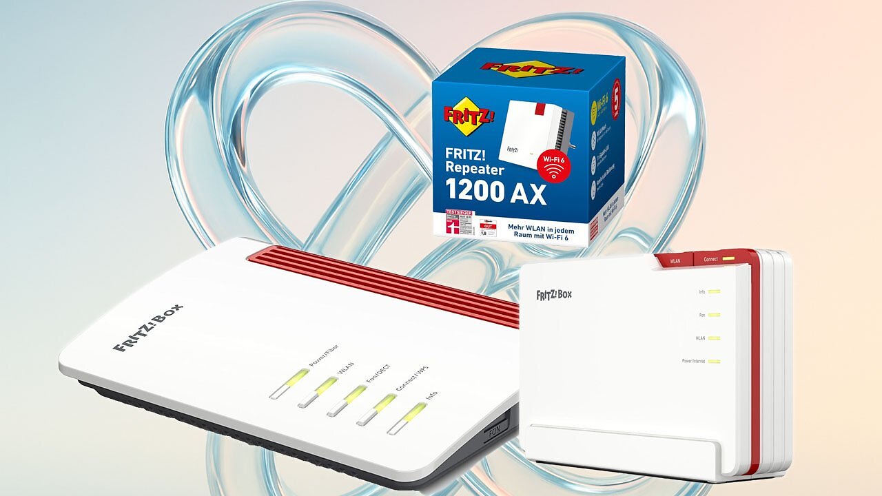 [06/06/2025] AVM FritzBox 5690 Pro Fiber, FritzRepeater 1200 und mehr zu Bestpreisen