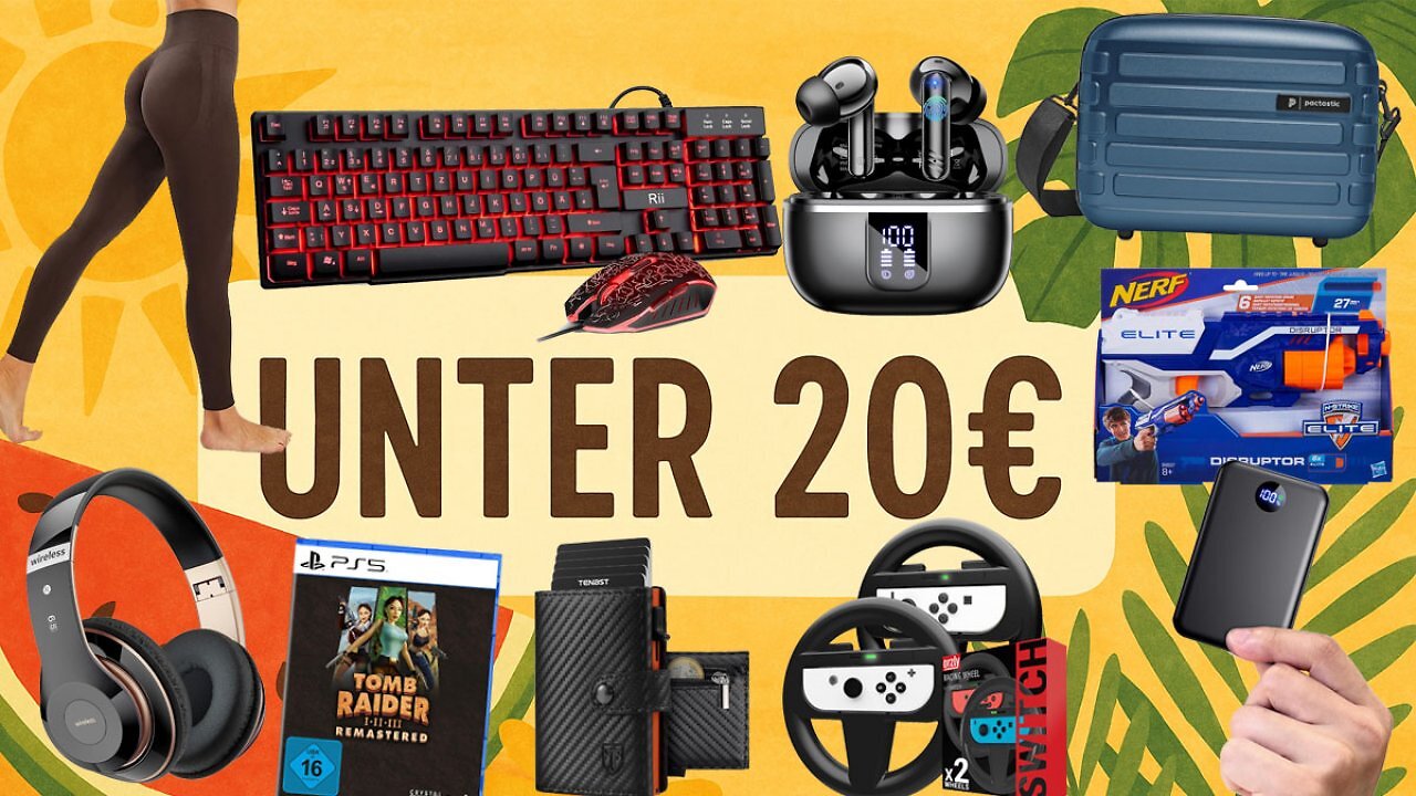 Krass, was man bei Amazon gerade unter 20€ bekommt: Die 60 besten Deals