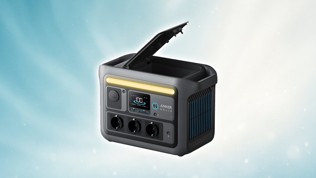 [08/06/2025] Anker SOLIX C800 Tragbare Powerstation, 1200W (1600W Spitzenleistung) Solargenerator, 100% Akku in 58 Min., 768Wh LiFePO4 Akkus für Camping, Wohnmobil, RV, Reisen, Stromausfall (Solarpanel optional) Amazon Angebot