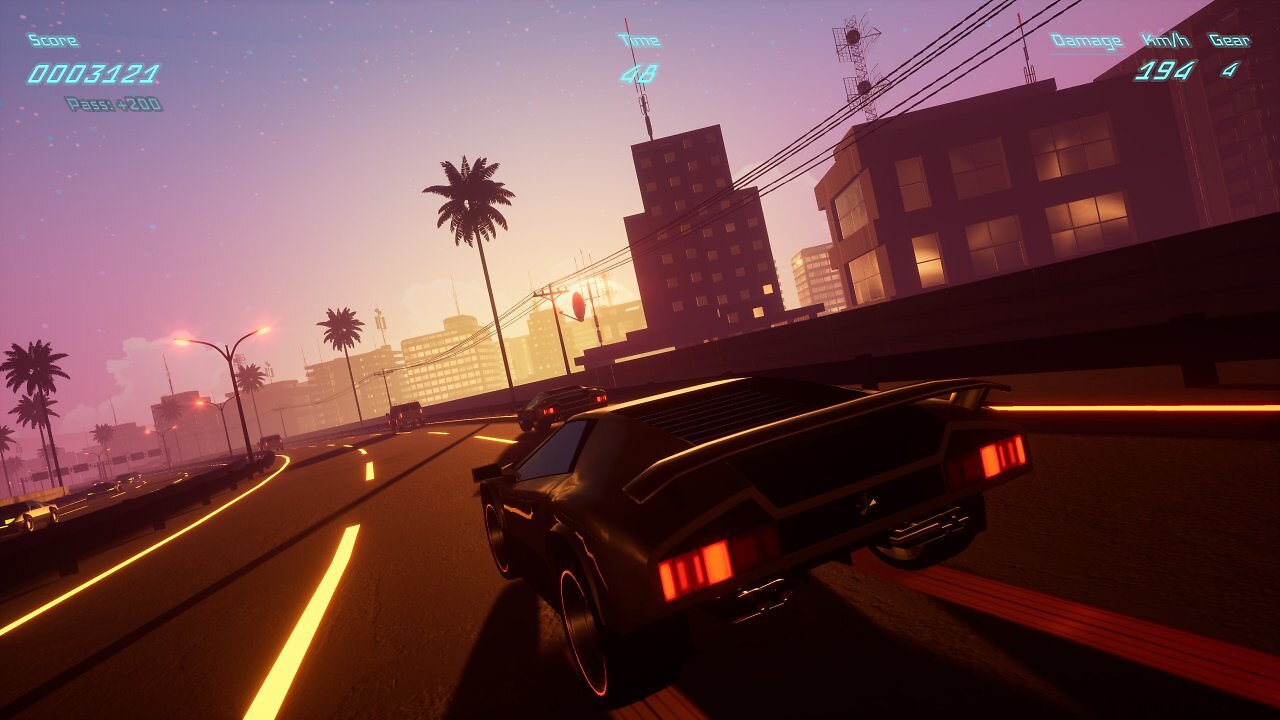 [06/06/2025] Arcade-Rennspiel mit 80er-Feeling: Steam-Demo zu Neon Highways (1)