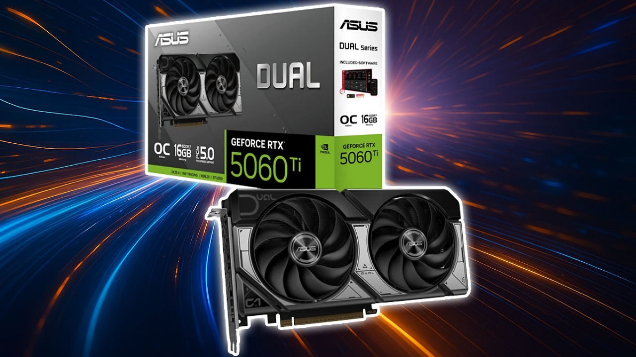 [14/06/2025] Geforce RTX 5060 Ti 16GB wird günstiger: Asus-Grafikkarte gibt den Weg vor