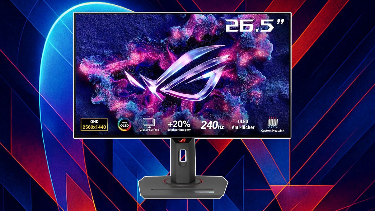 Asus OLED Gaming-Monitor: PCGH-Testsieger mit 350€ Rabatt & Gratis-Zugabe - Preistipp rutscht unter 480€