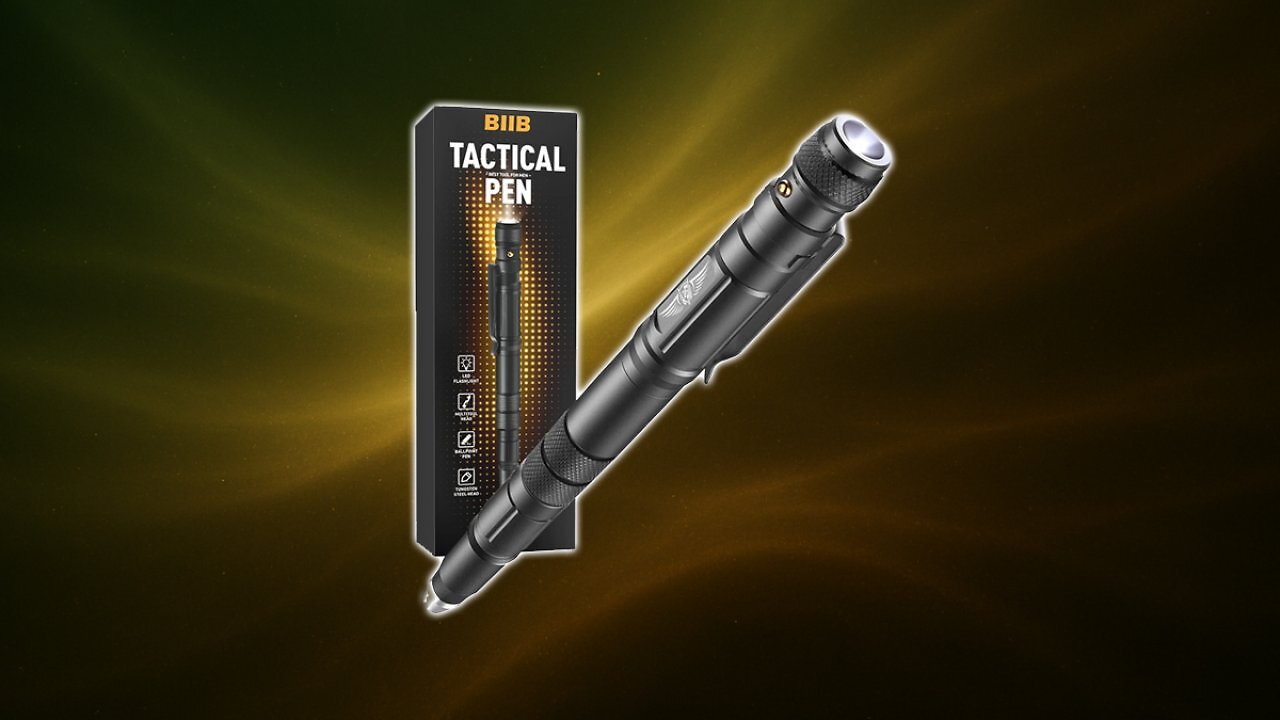 [25/06/2025] BIIB Geschenke für Männer, Multitool Pen mit LED Gadgets für Männer, Geschenke für Papa, Geburtstagsgeschenk für Männer, Männergeschenke, Papa Geschenk, Jahrestag Geschenk für Ihn Amazon Angebot