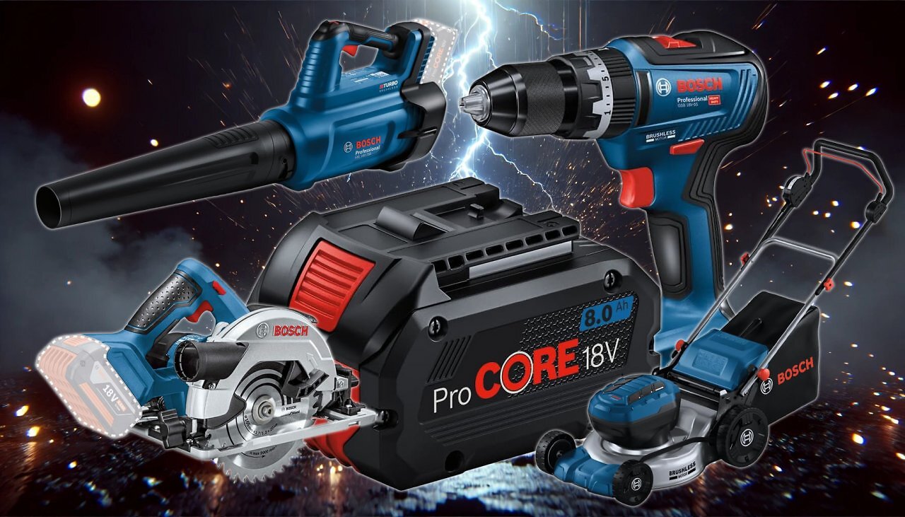 [03/06/2025] Bosch 18V Deals bei Amazon: bis zu 53 % Rabatt auf Akkus, Bohrmaschinen, Gartenwerkzeuge & mehr