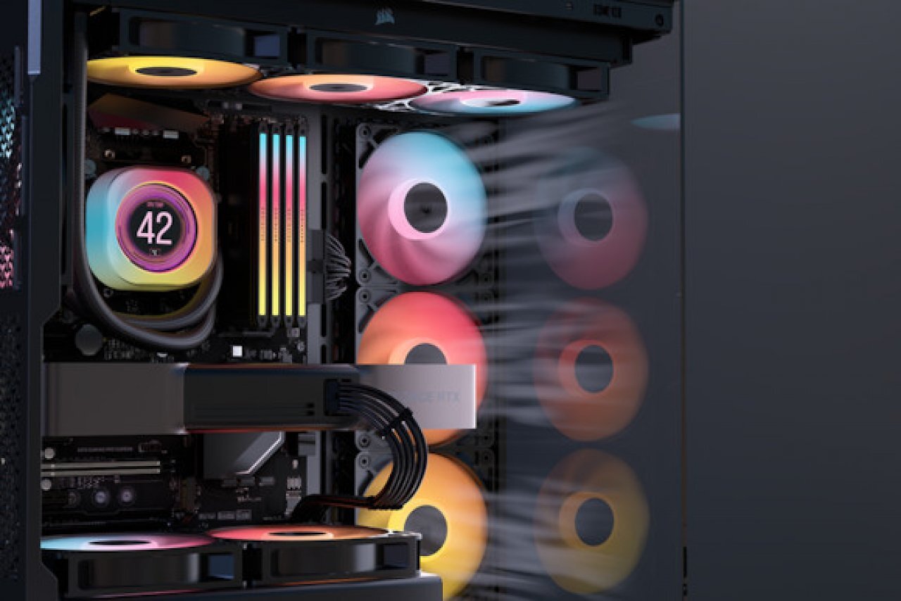 [25/06/2025] Corsair: Neue RGB-Lüfter mit umgekehrten Rotoren vorgestellt (1)