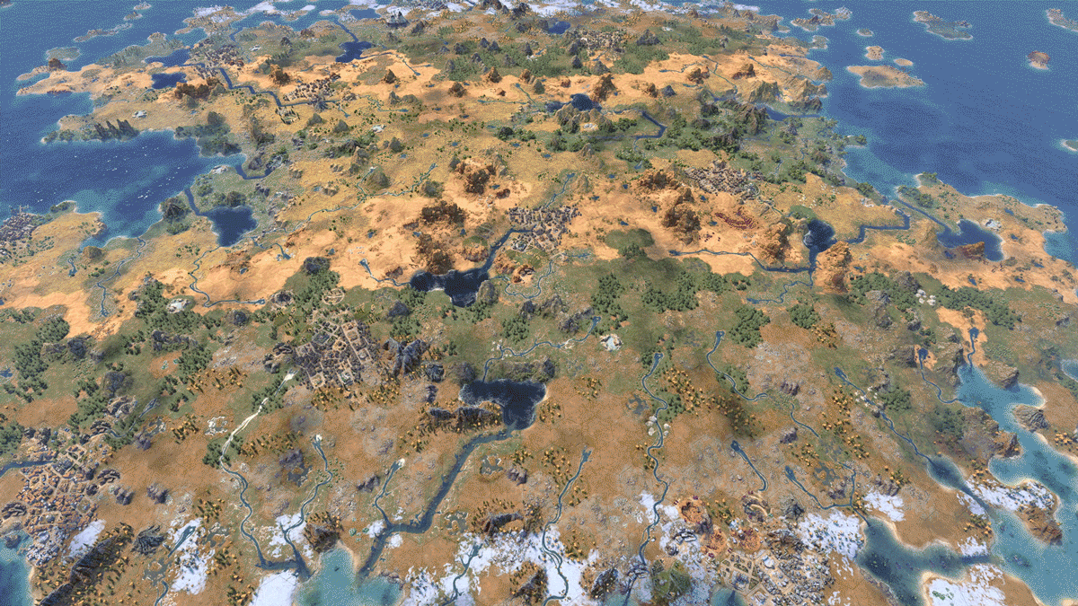 [11/06/2025] Bald neu in Civ 7: riesige Maps.