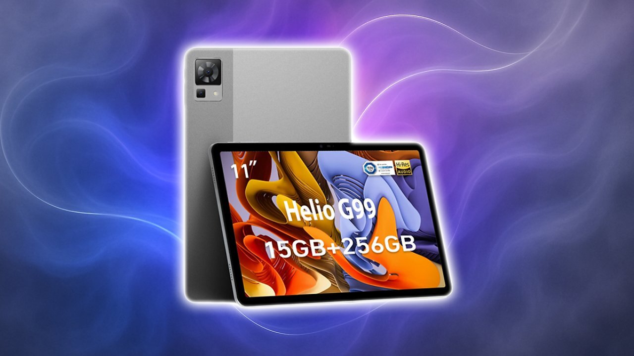 [05/06/2025] DOOGEE T30PRO Tablet 11 Zoll, Helio G99 Octa-Core 15(8+7) GB+256GB (2TB TF) Gaming Tablet, 8580mAh/33W, 2560x1600 FHD+, 20MP Dual SIM 4G LTE +5G WiFi Widevine L1 mit Hülle Amazon Angebot