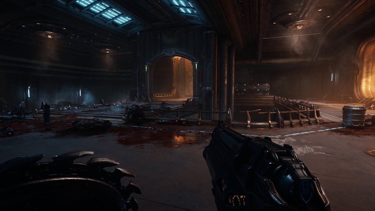 [24/06/2025] Doom: The Dark Ages: Vergleich - 05 - 4K native, PT maxed, TAA, Nvidia Standard De-Noiser&nbsp;