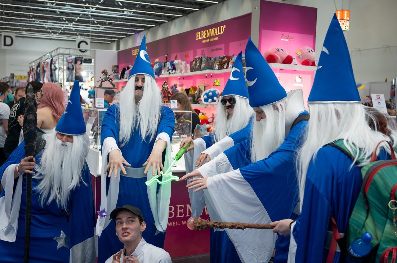 [10/06/2025] Beliebt sind auch Cosplays, die etwas Humor und damit gute Laune mitbringen.