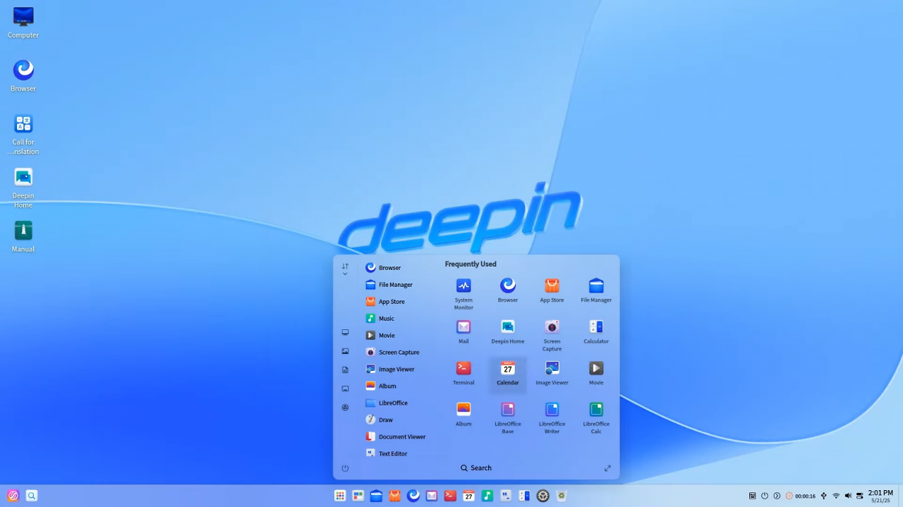 [15/06/2025] Deepin 25