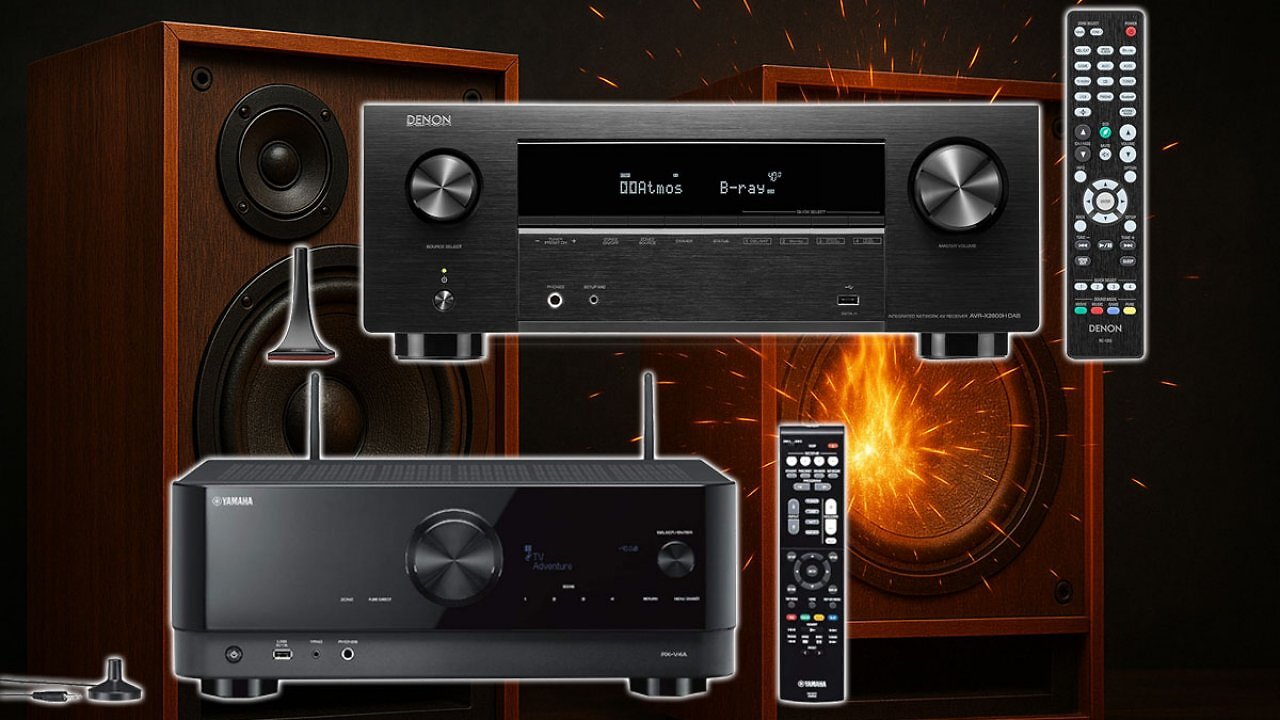 [27/06/2025] Gilt nicht lange: Amazon verfeuert Receiver von Denon (7.2) und Yamaha unter bestem Preis (1)