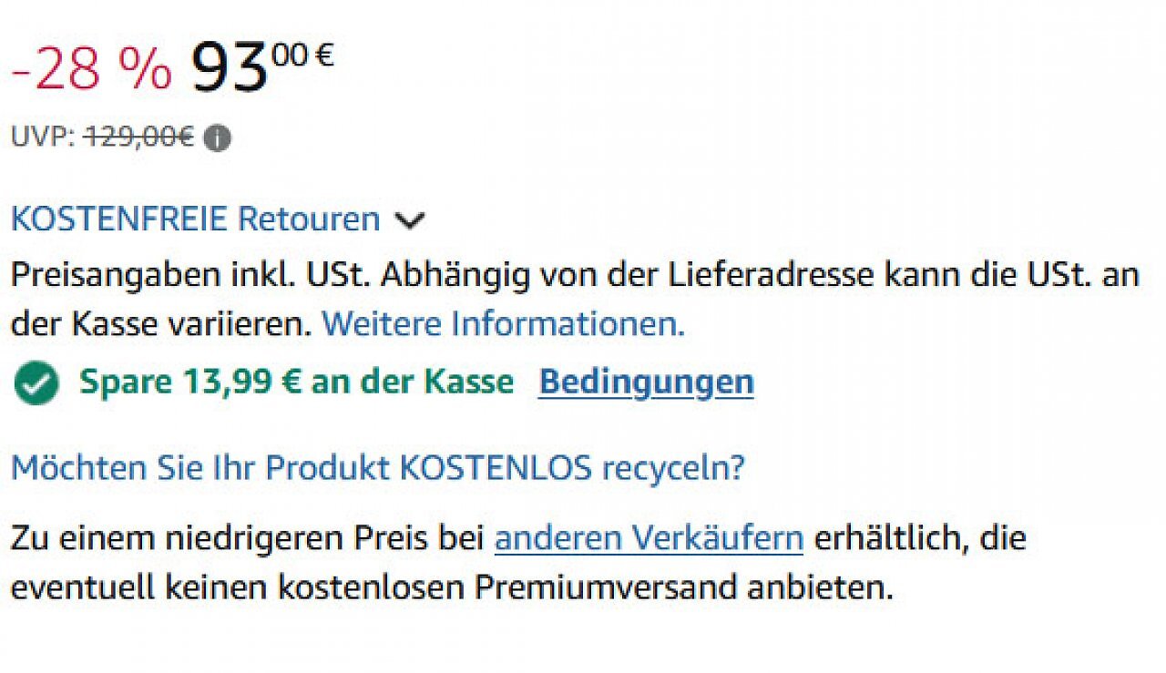 Die Apple AirTags im 4er-Set sind bei Amazon und MediaMarkt unter dem besten Vergleichspreis im Angebot.