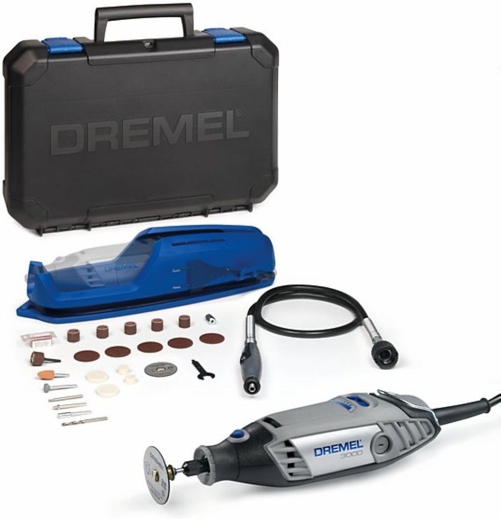 Der Dremel 3000 sägt, schneidet, schleift poliert und ist samt Zubehör bei Amazon nun doppelt reduziert.