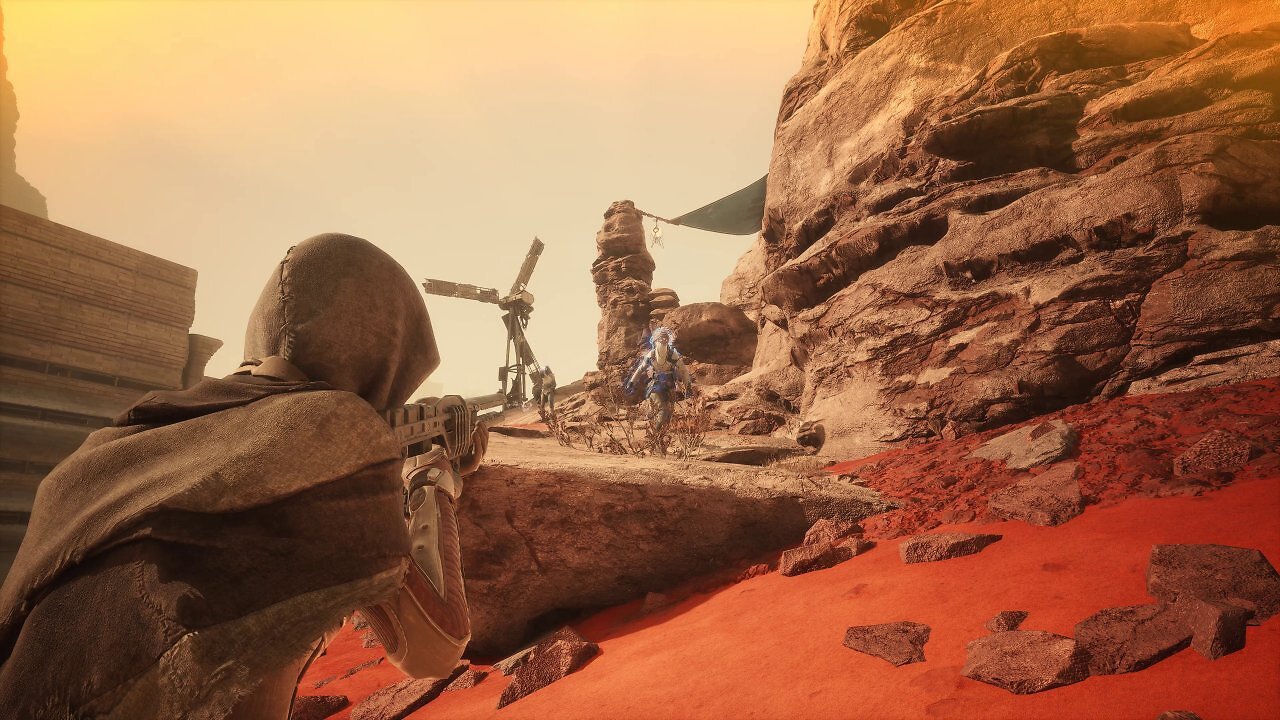[20/06/2025] Third-Person-Shooter oder Nahkampf? In Dune: Awakening stehen Ihnen mehrere valide Möglichkeiten respektive Builds zur Verfügung, sich Ihren Gegnern zu erwehren. Sie bekommen in Verlauf des Spiels Zugang zu allen Trainern und werden dazu angehalten, Fähigkeiten der Klassen zu kombinieren. Im Endgame warten zudem zackige Luftkämpfe auf Sie, die ein wenig an die Dogfights in einem Battlefield erinnern.